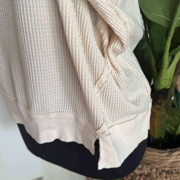 Free The People Buttercup Long Sleeve Waffle Top - Picture 5 of 8